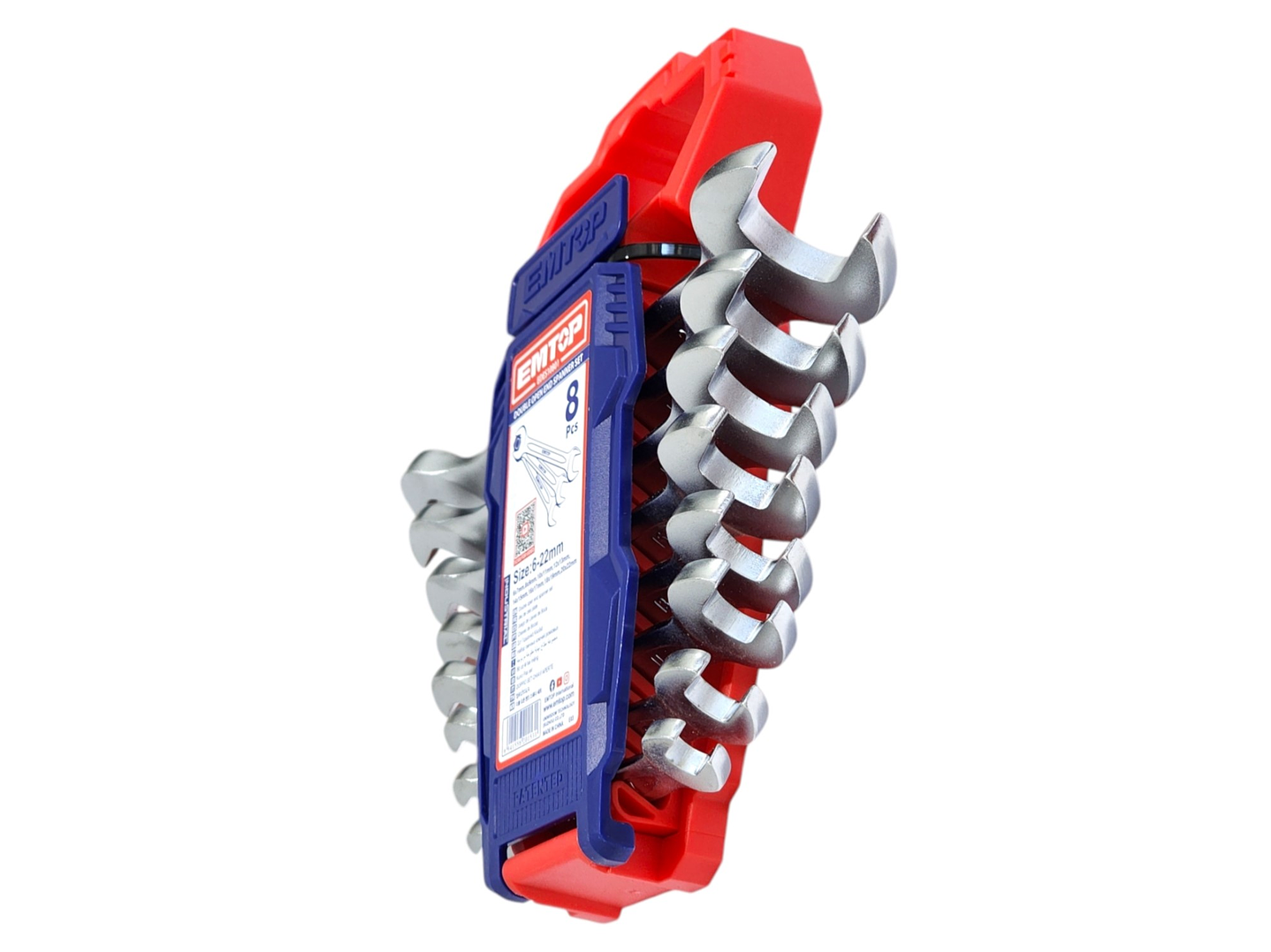 Kit de 8 Llaves de Punta 6-22mm Emtop Edes10801 3