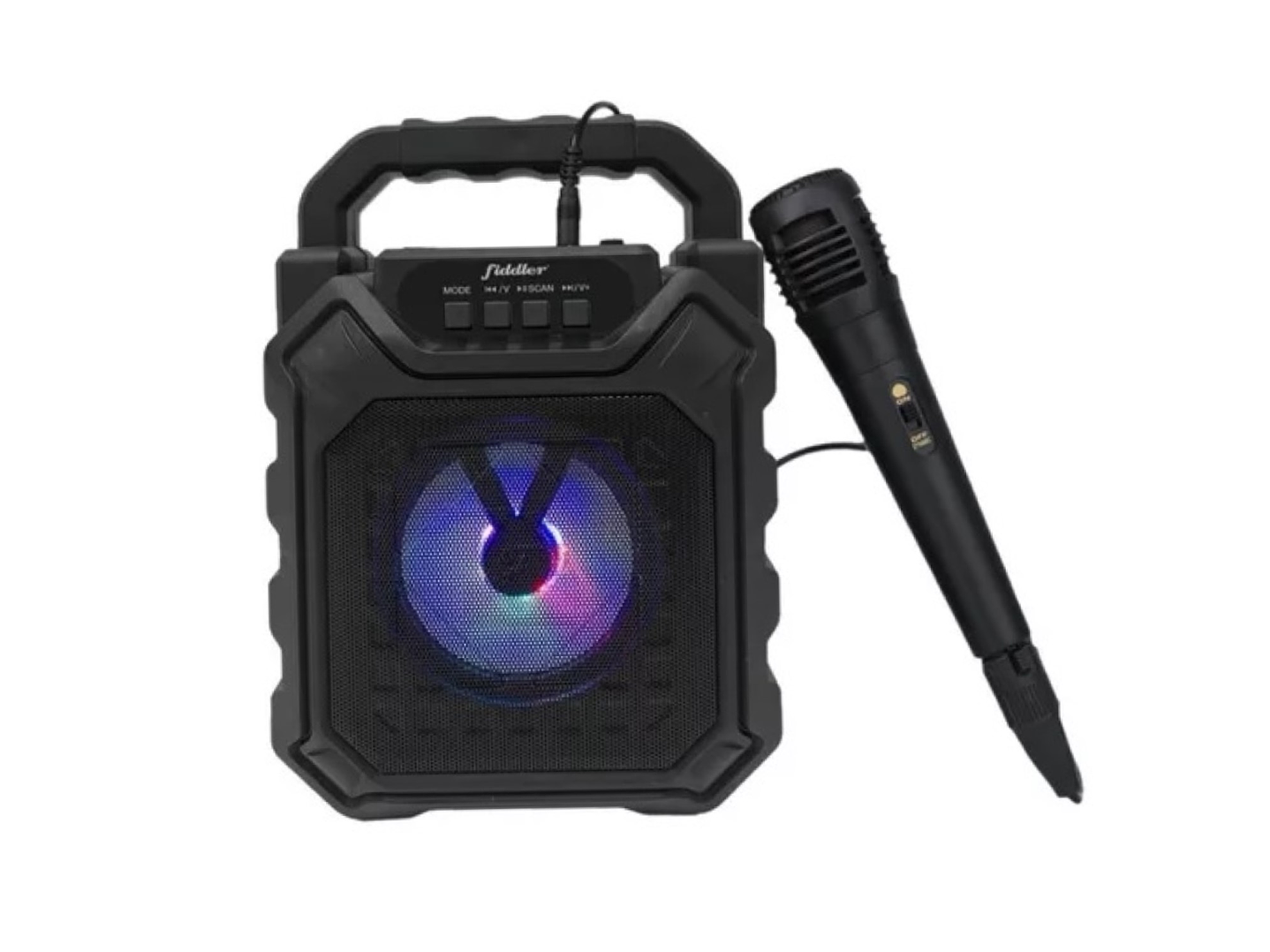 Parlante Karaoke Mini Idol 8W Bluetooth FM Radio USB Fiddler 1