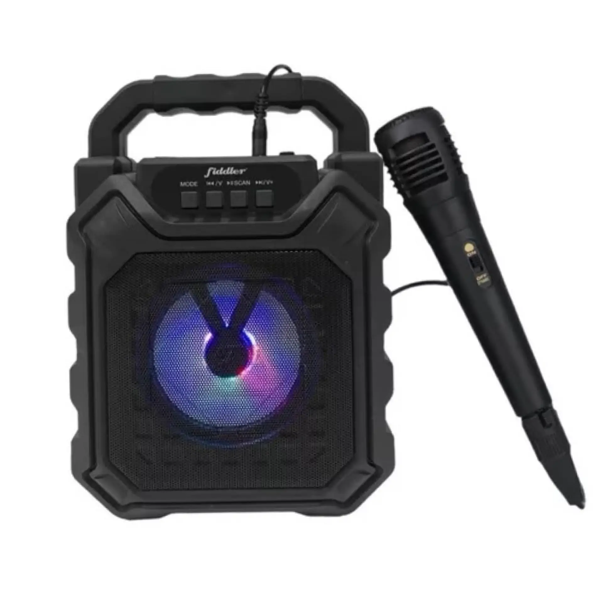 Parlante Karaoke Mini Idol 8W Bluetooth FM Radio USB Fiddler 1