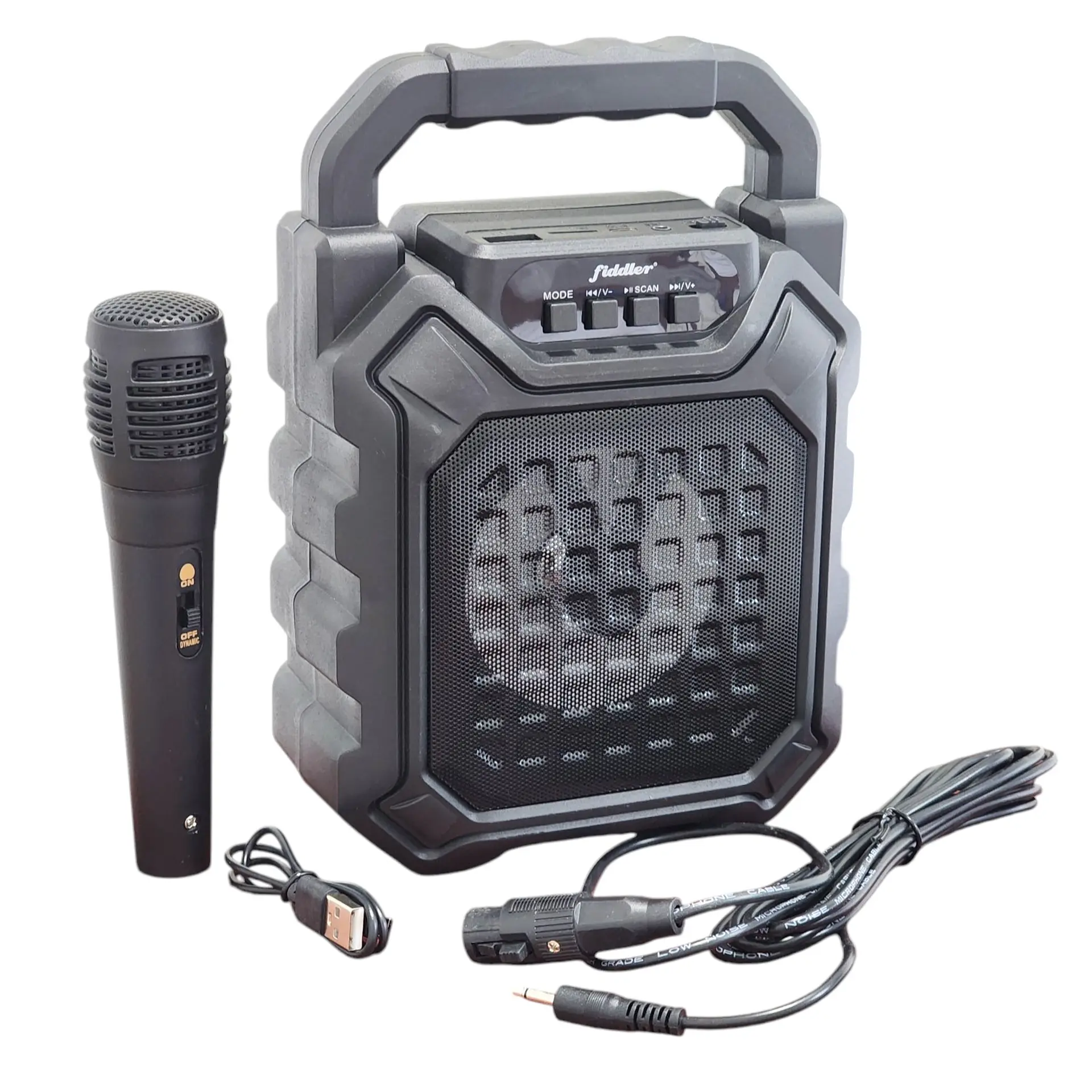Parlante Karaoke Mini Idol 8W Bluetooth FM Radio USB Fiddler 6