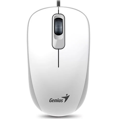 Mouse Óptico USB DX-110 Genius 3 Botones Blanco