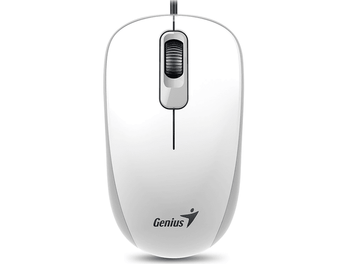 Mouse Óptico USB DX-110 Genius 3 Botones Blanco 2