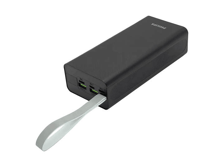 Power Bank 30000 Mah 22.5w Carga Rápida Philips USB-C 1