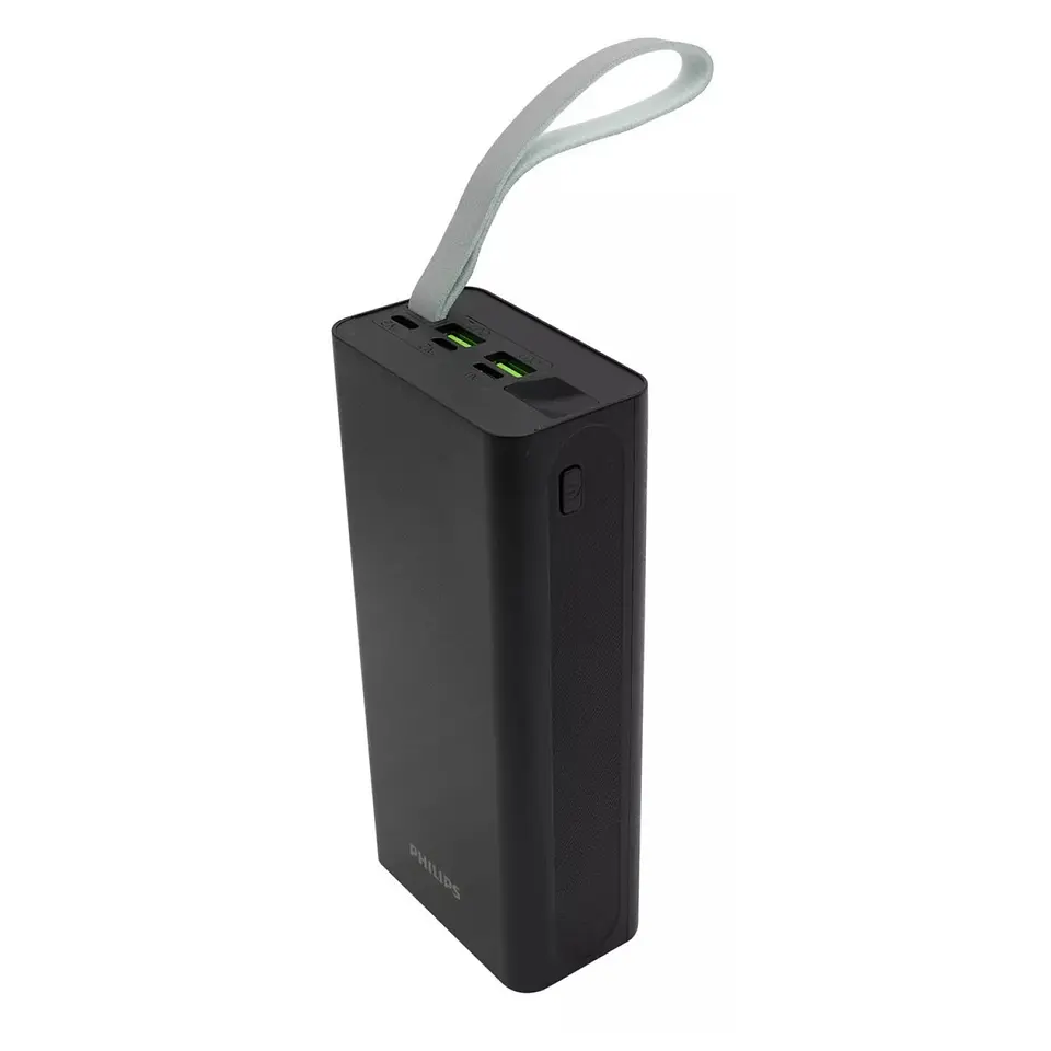 Power Bank 30000 Mah 22.5w Carga Rápida Philips USB-C 3