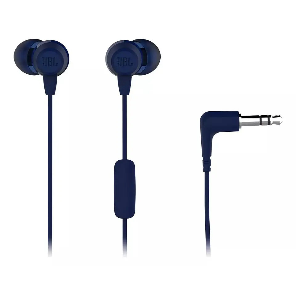 Audífonos In-Ear JBL C50HI 3.5 Mm Azul 2