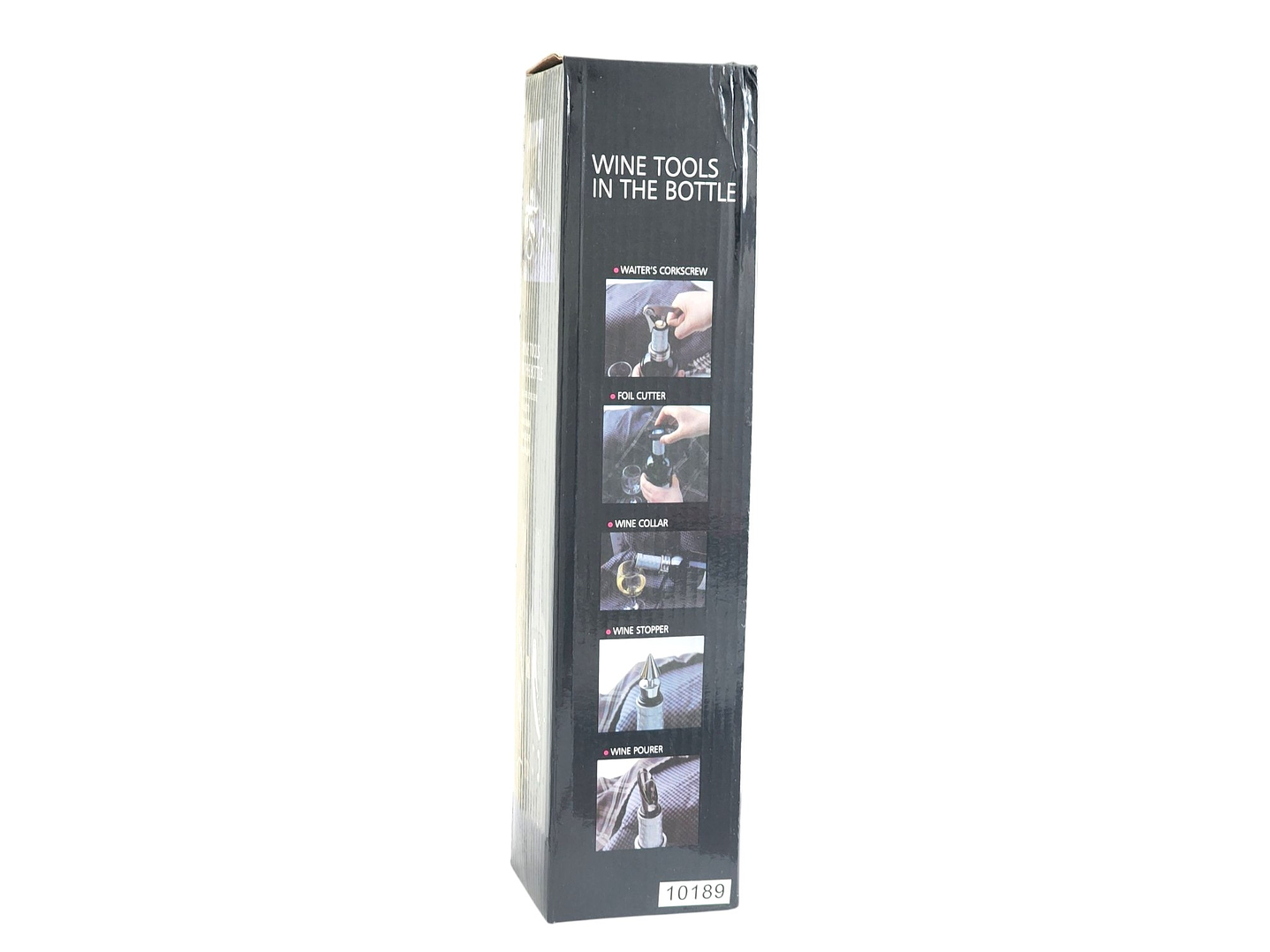 Set 5 Pz Saca Corcho Descorchador Estuche Botella Vino 10189 5