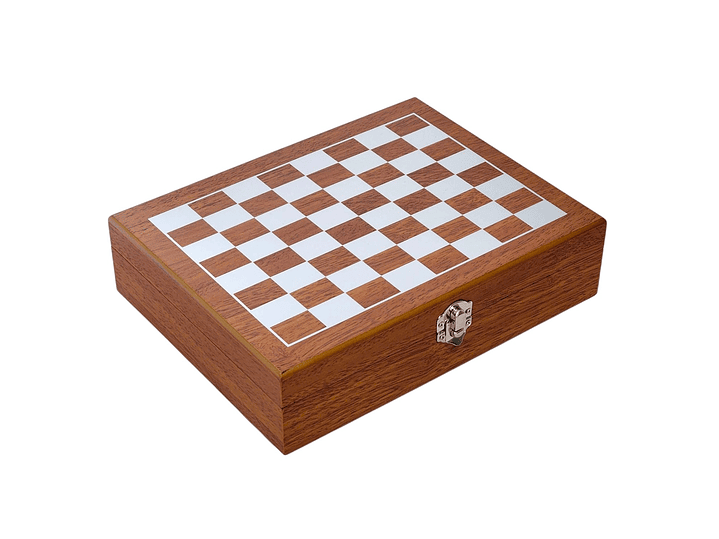 Set Juego Ajedrez Con Petaca 8oz (240ml) y Accesorios 10435 7