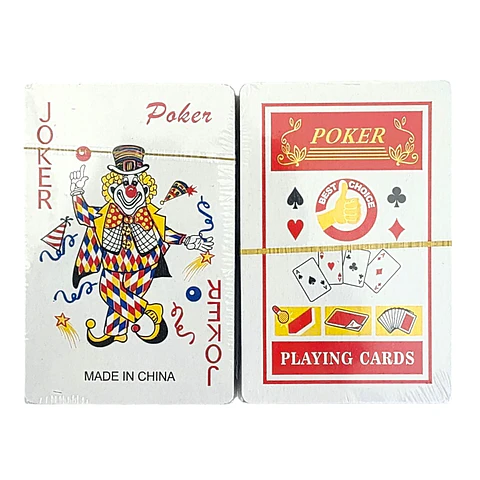 Set 2 Juegos de Cartas Póker y Naipes Clásico 11230