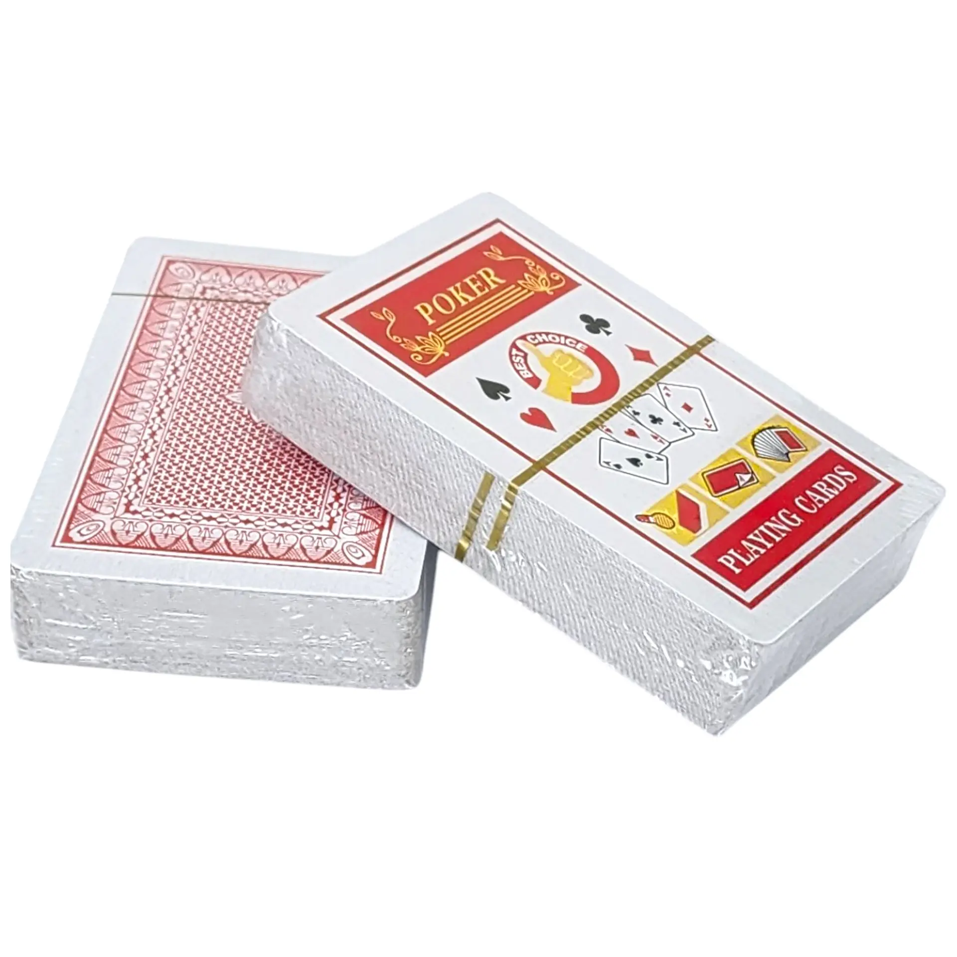 Set 2 Juegos de Cartas Póker y Naipes Clásico 11230 4