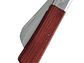 Cuchillo Navaja Cortapluma Curvo Mango Madera 13058 - Miniatura 6