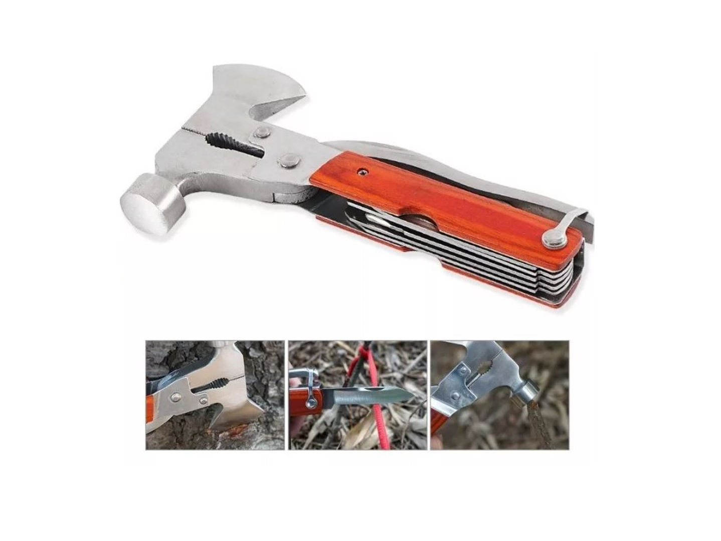 Martillo Alicate Hacha Herramienta Multifuncional 13356 5