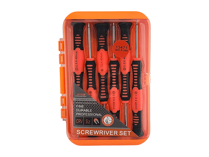 Set de 6 Destornilladores de Precisión 13471 2