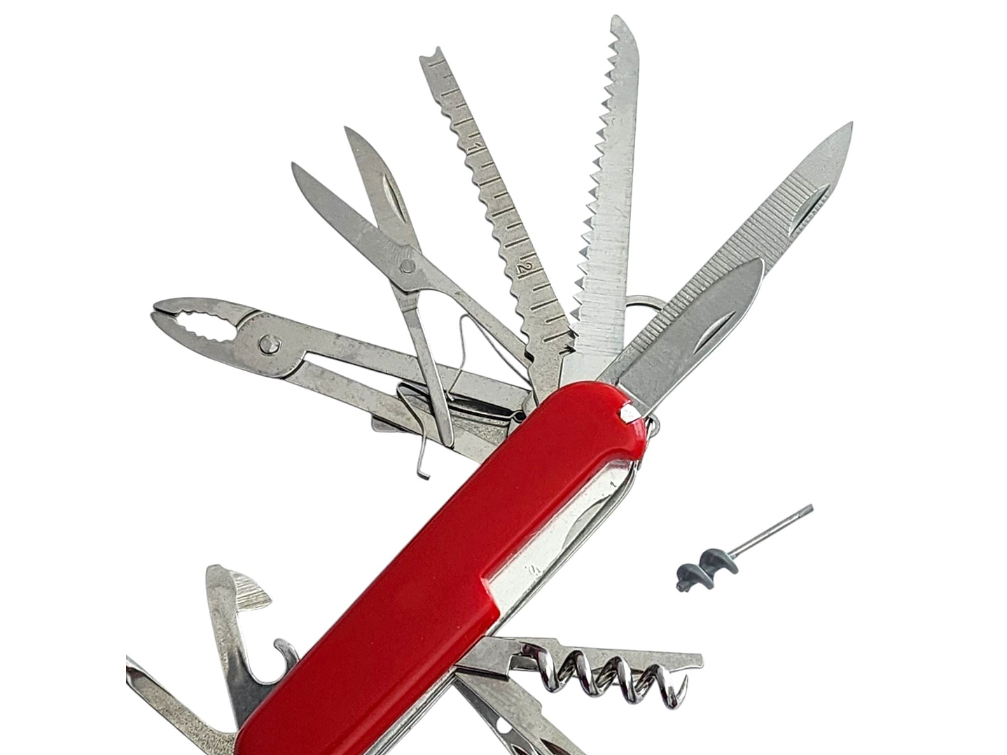 Navaja Multiusos Color Rojo 15 en 1 para Camping 13506 2