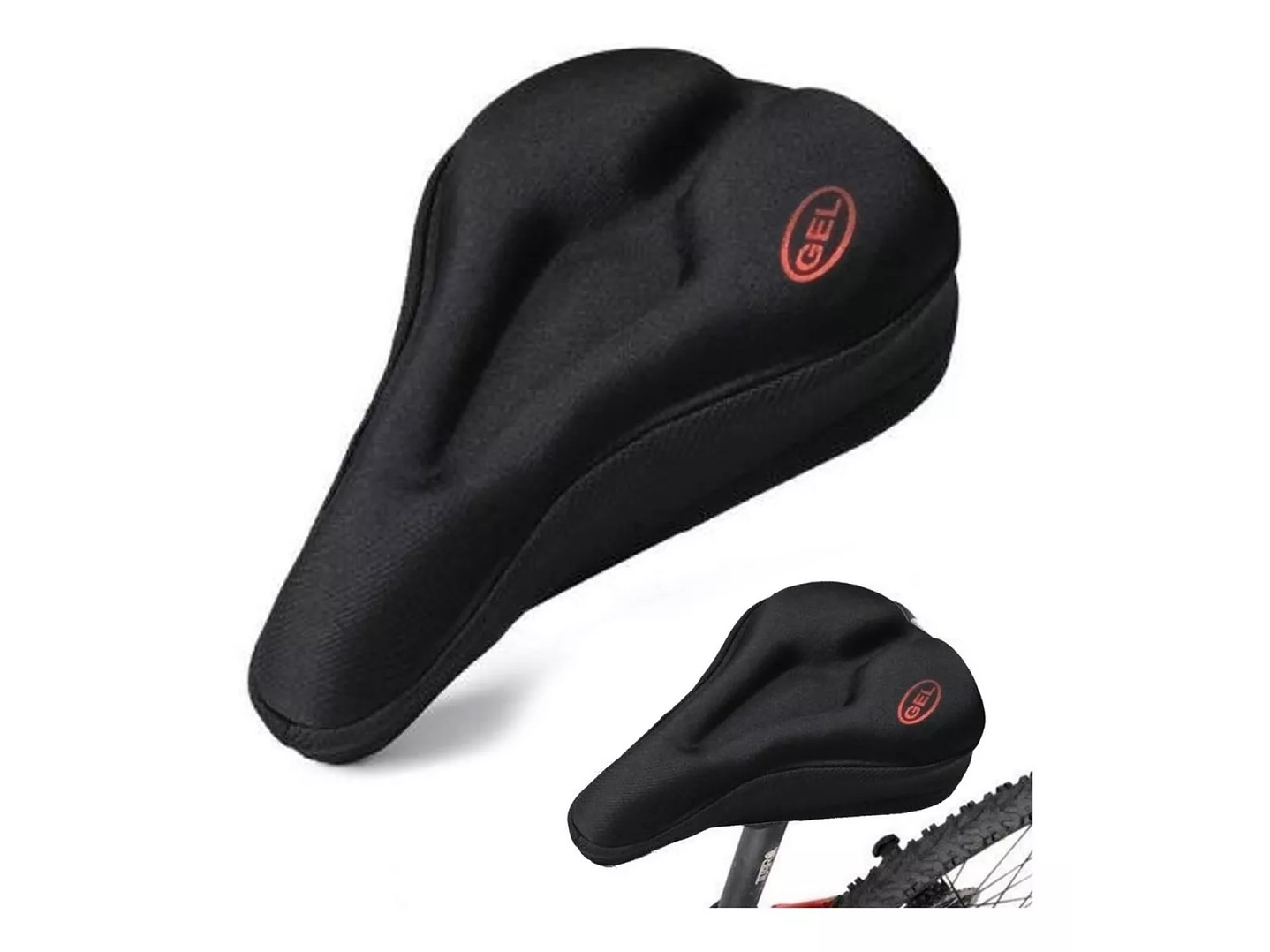 Cubre Asiento Sillín Universal Acolchado Bicicleta 14877 7