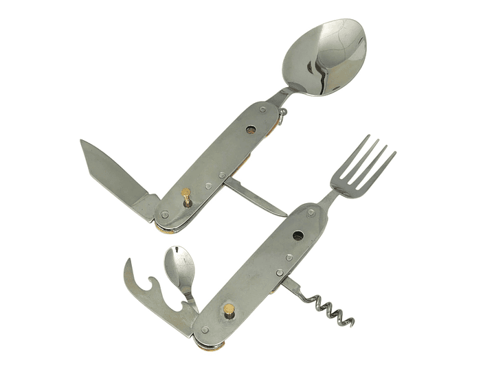 Set de Cubiertos Separables para Camping 7 Funciones 16373 3