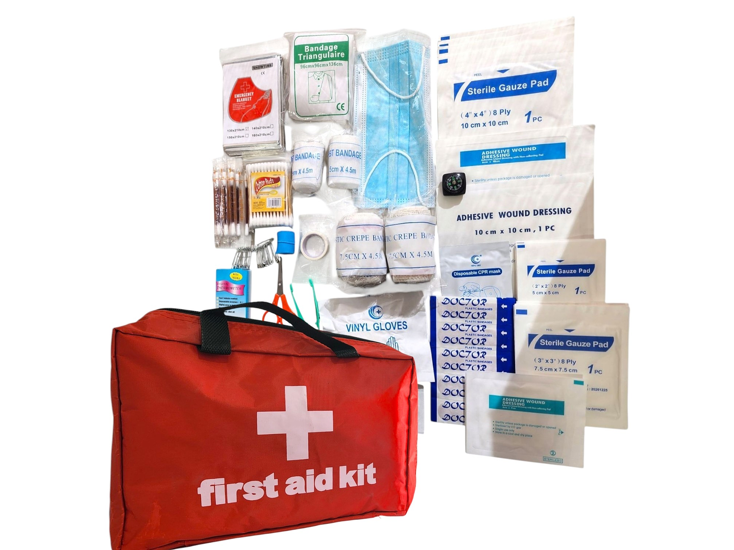 Kit de Emergencia Bolso Botiquín Primeros Auxilios 16481 1