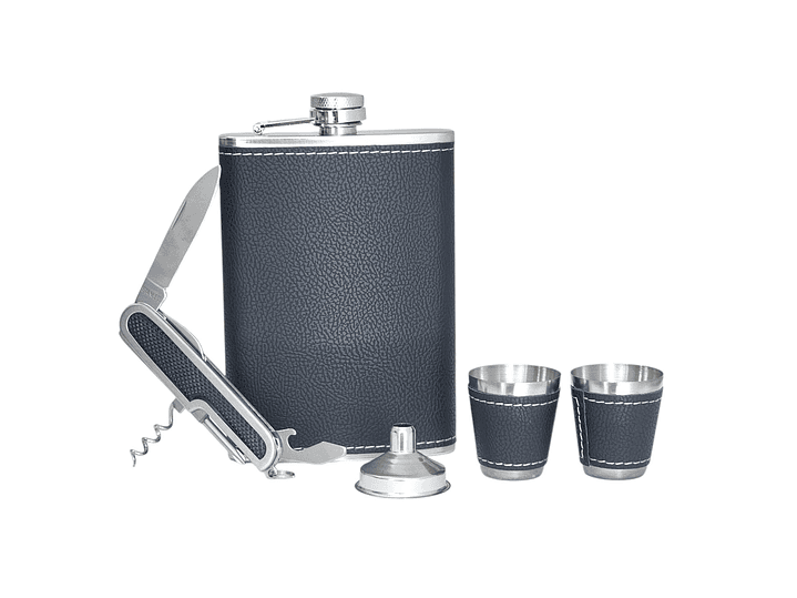 Set Petaca Licores 9oz (270ml) 4 Accesorios 16584 1