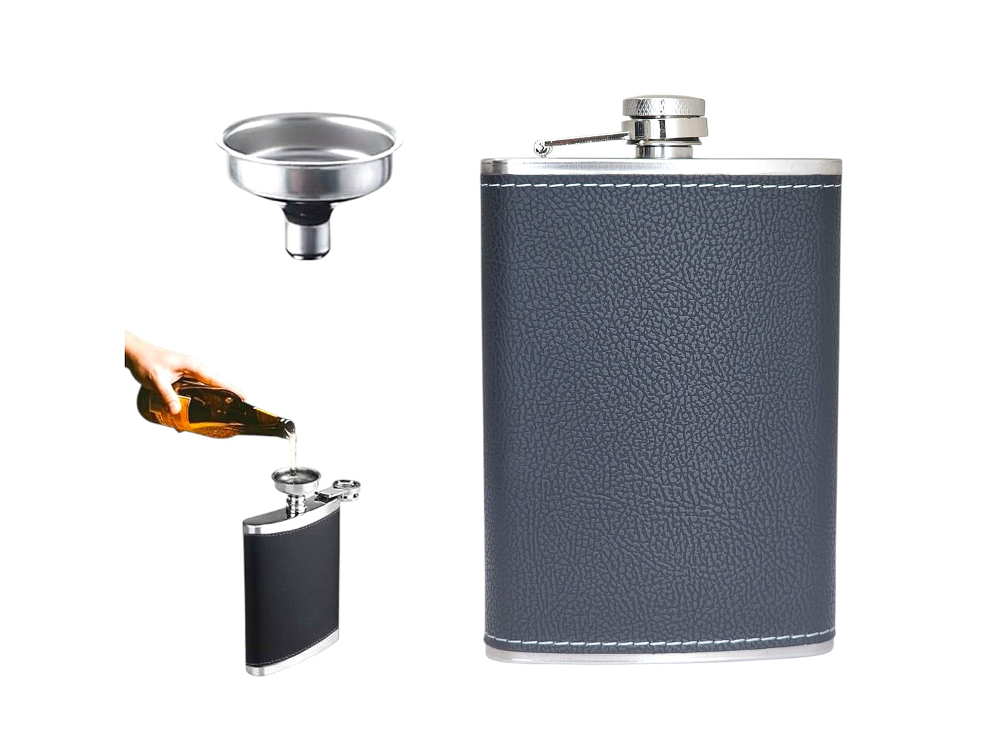 Set Petaca Licores 9oz (270ml) 4 Accesorios 16584 4