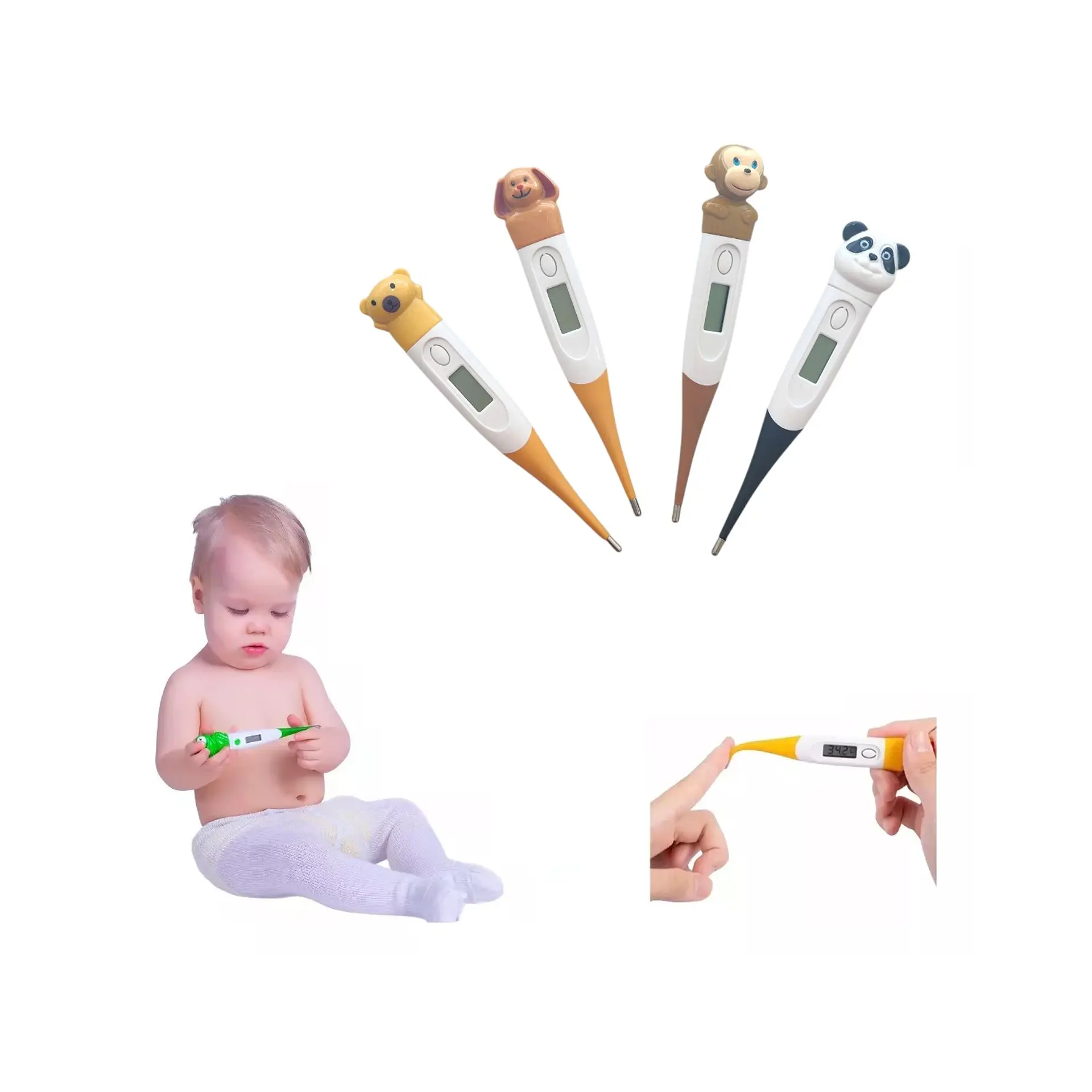 Termómetro Digital Punta Flexible Para Bebes 20127 7