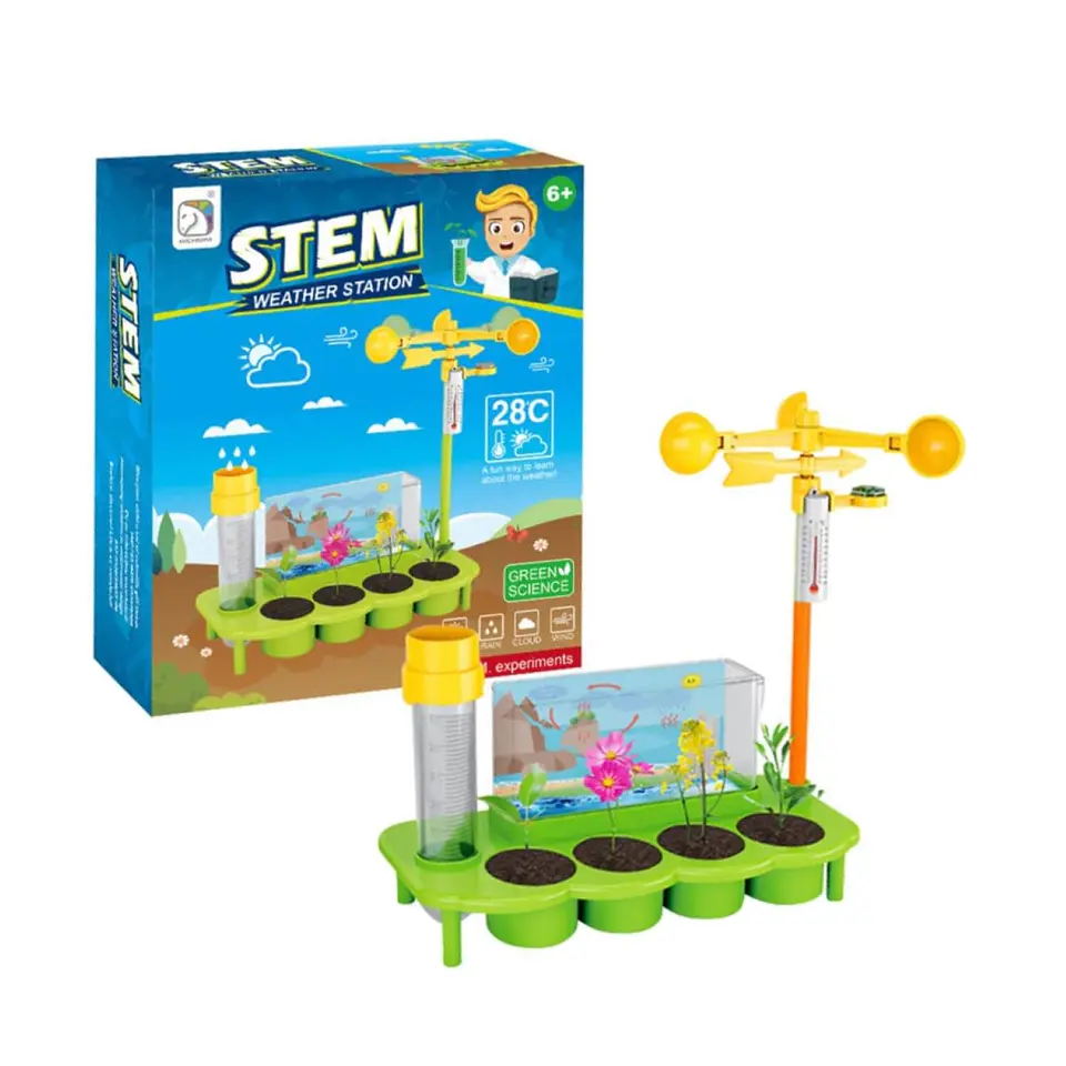 Kit de Juguetes Ciencia STEM Estación Meteorológica 50569 1