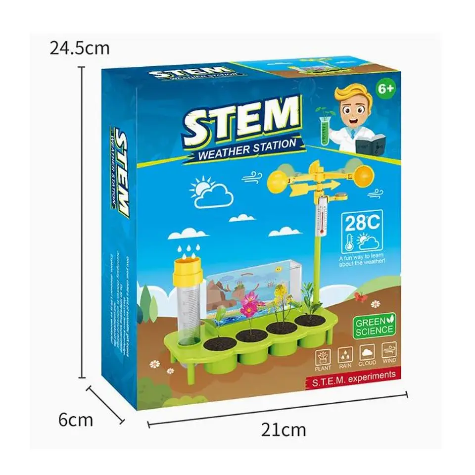 Kit de Juguetes Ciencia STEM Estación Meteorológica 50569 8