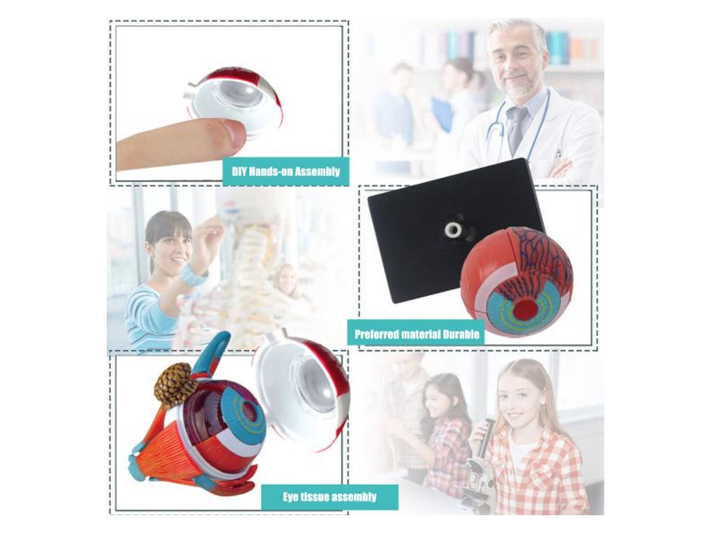 Ojo 4d Rompecabeza Puzzle Armar Didáctico Educativo 55514 3