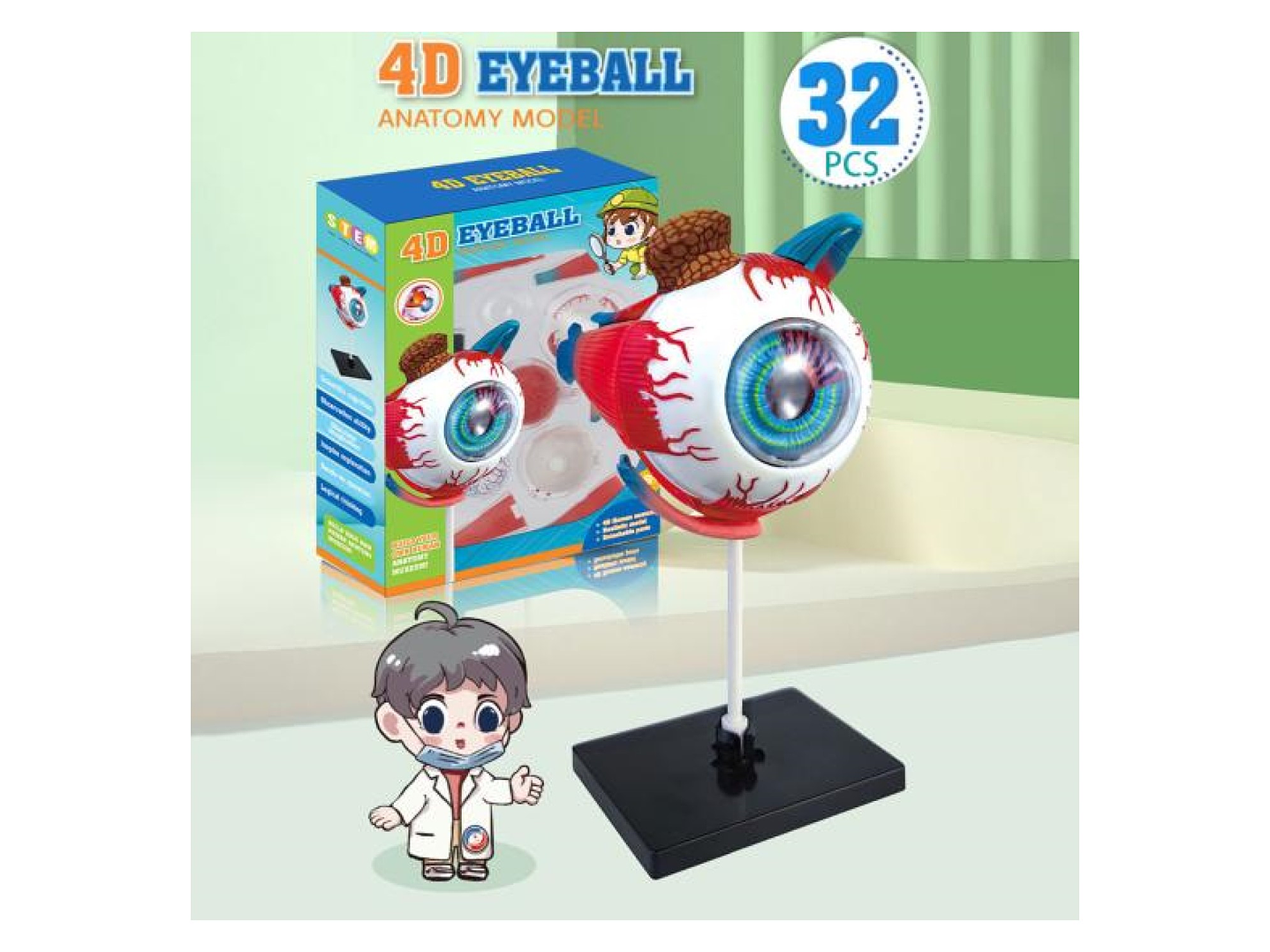 Ojo 4d Rompecabeza Puzzle Armar Didáctico Educativo 55514 4