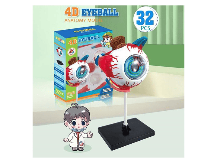 Ojo 4d Rompecabeza Puzzle Armar Didáctico Educativo 55514 4