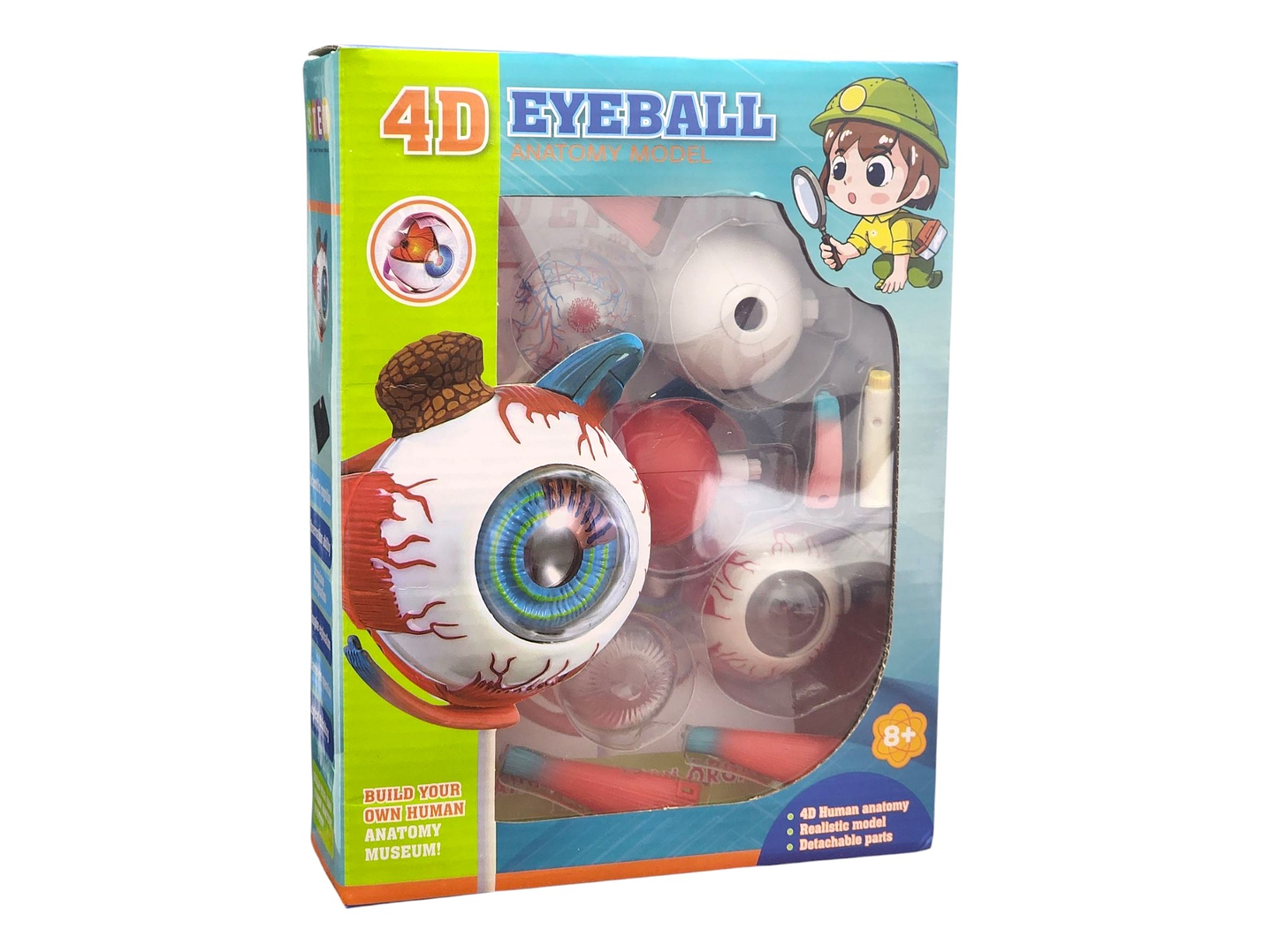 Ojo 4d Rompecabeza Puzzle Armar Didáctico Educativo 55514 6