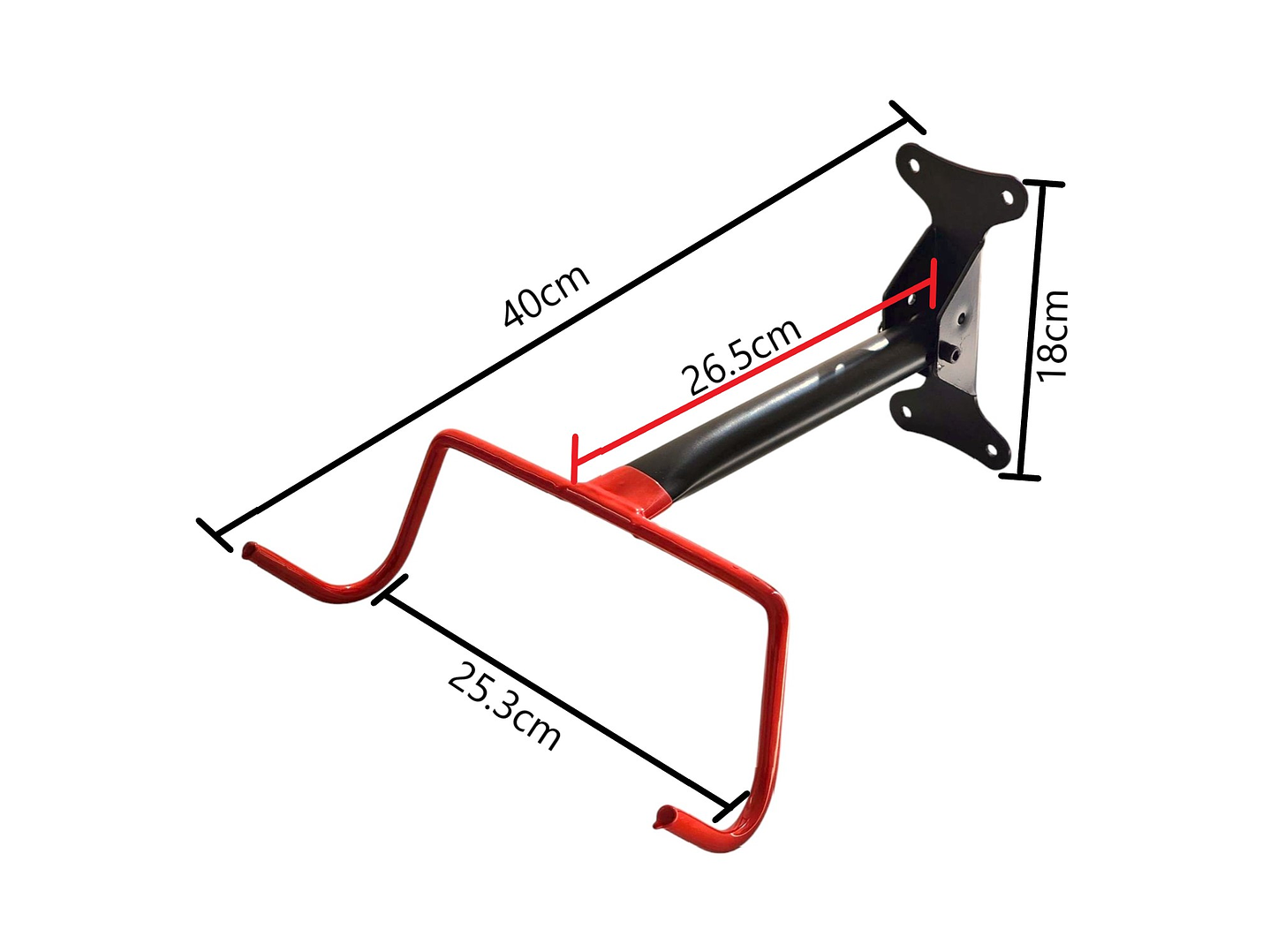 Soporte de Pared Plegable para Bicicleta 60574 10