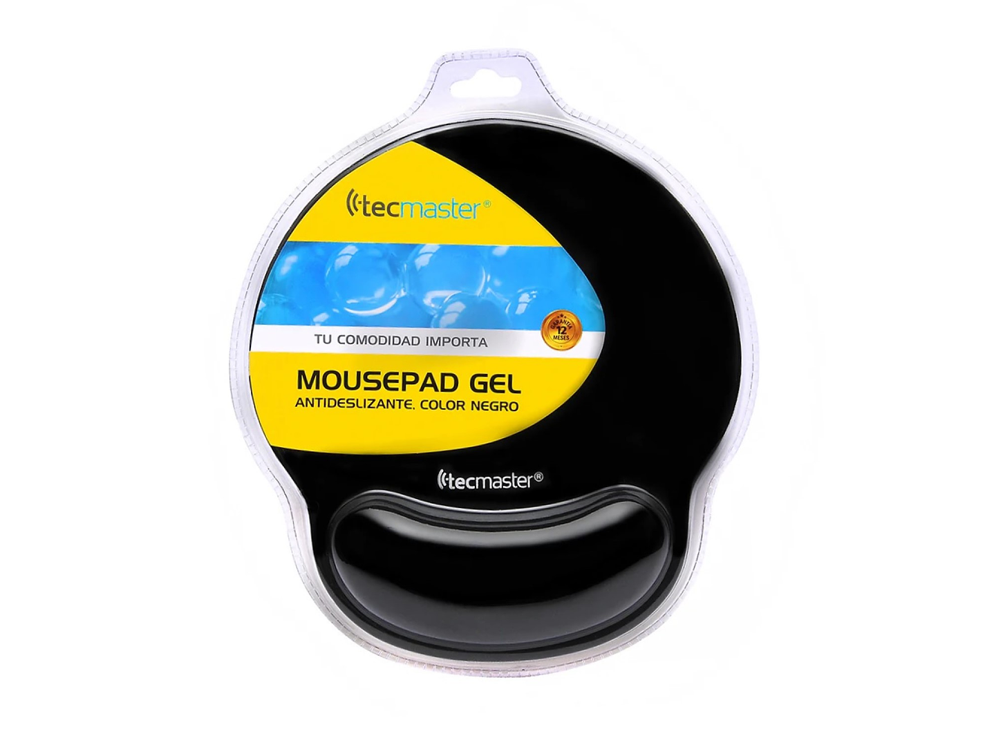 Mousepad Gel Ergonómico TM-100557 Tecmaster Negro 5