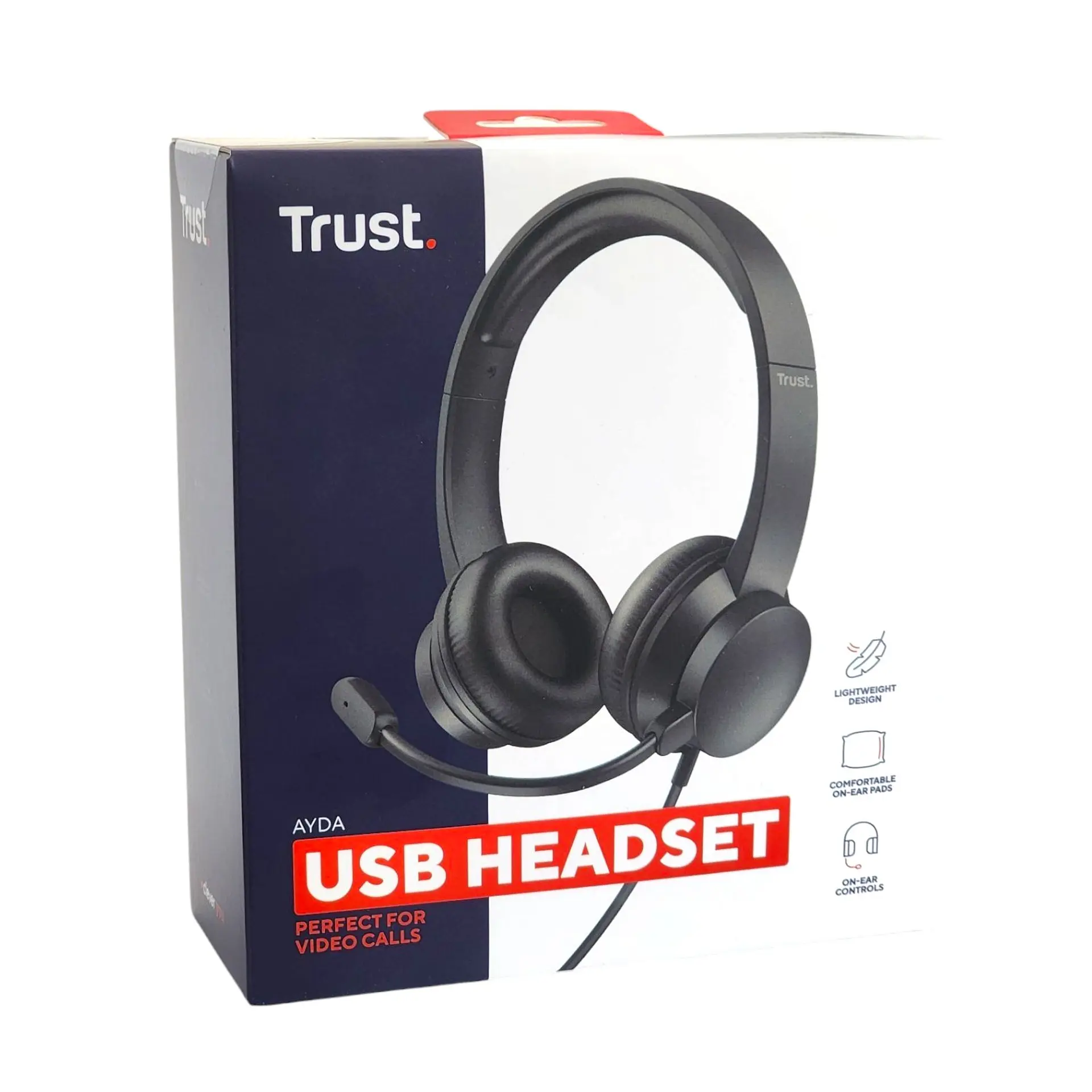 Audífonos con Cable USB Ayda para PC Headset Trust 25088 7