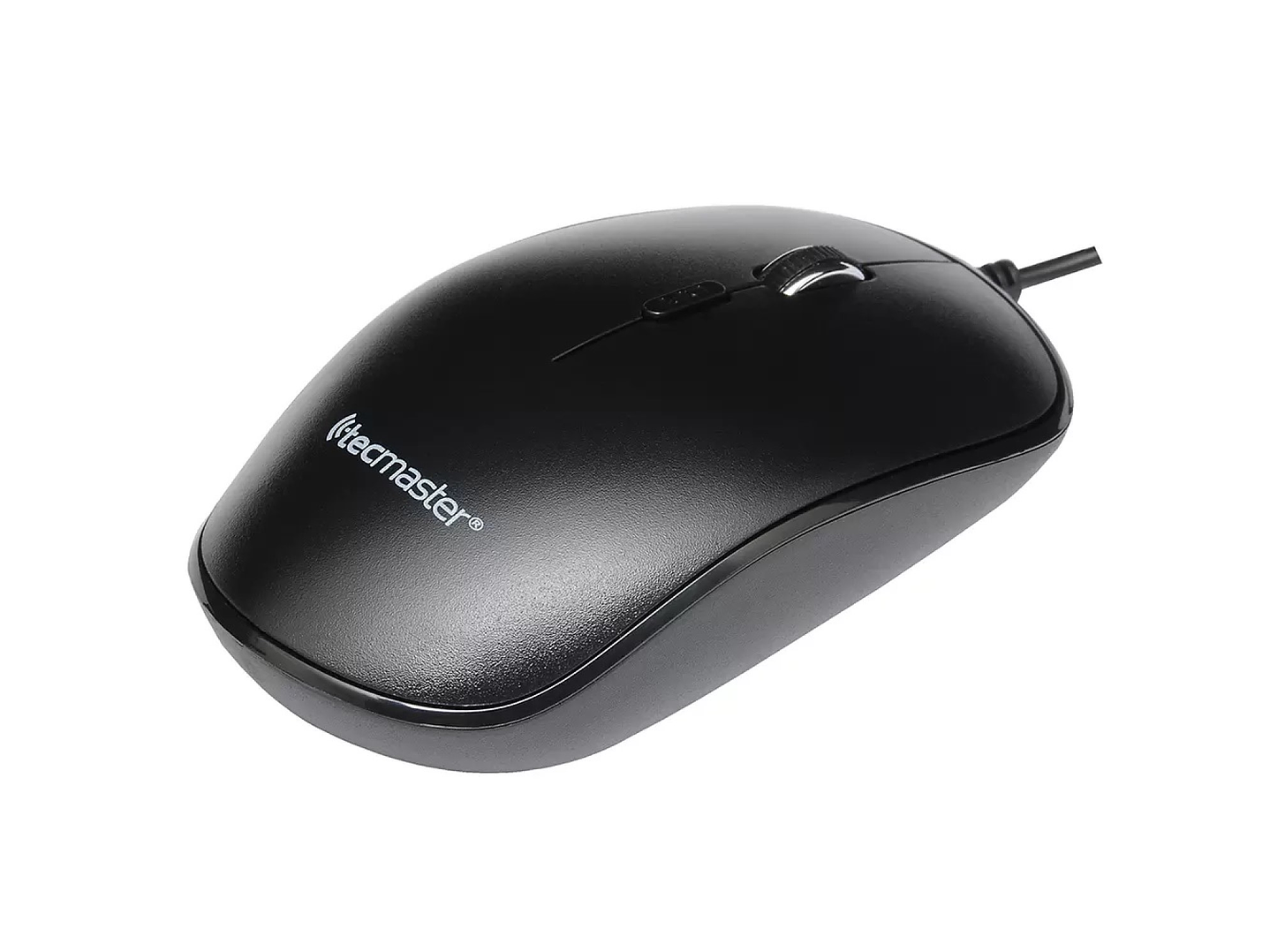 Mouse Óptico con Cable USB 1600 dpi Tecmaster Negro 1