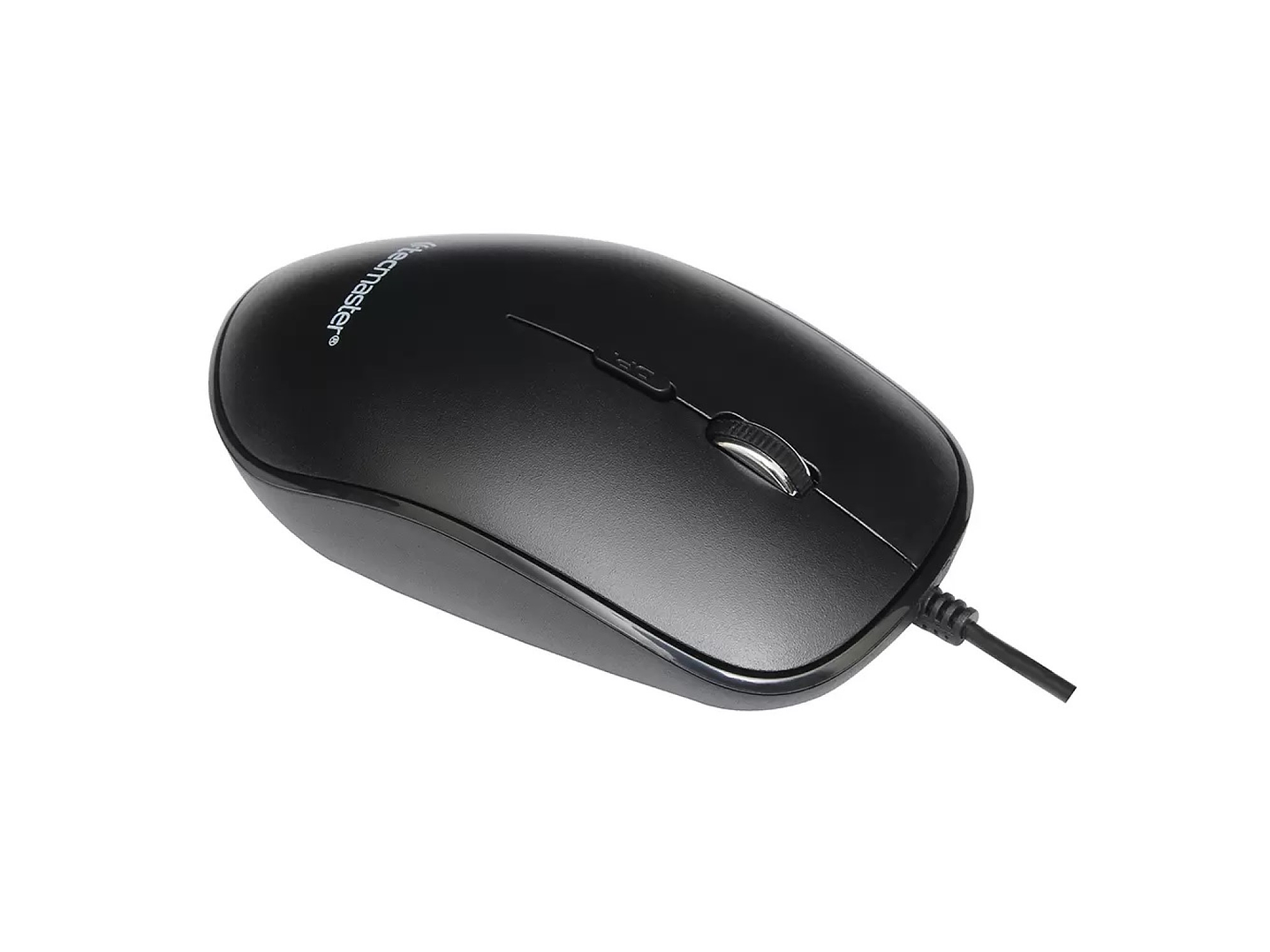 Mouse Óptico con Cable USB 1600 dpi Tecmaster Negro 2