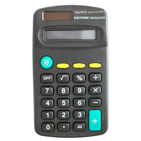Calculadora Electrónica 8 dígitos Pac01121 Pacific