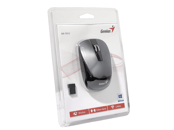 Mouse Inalámbrico Gris NX-7015 Genius  4