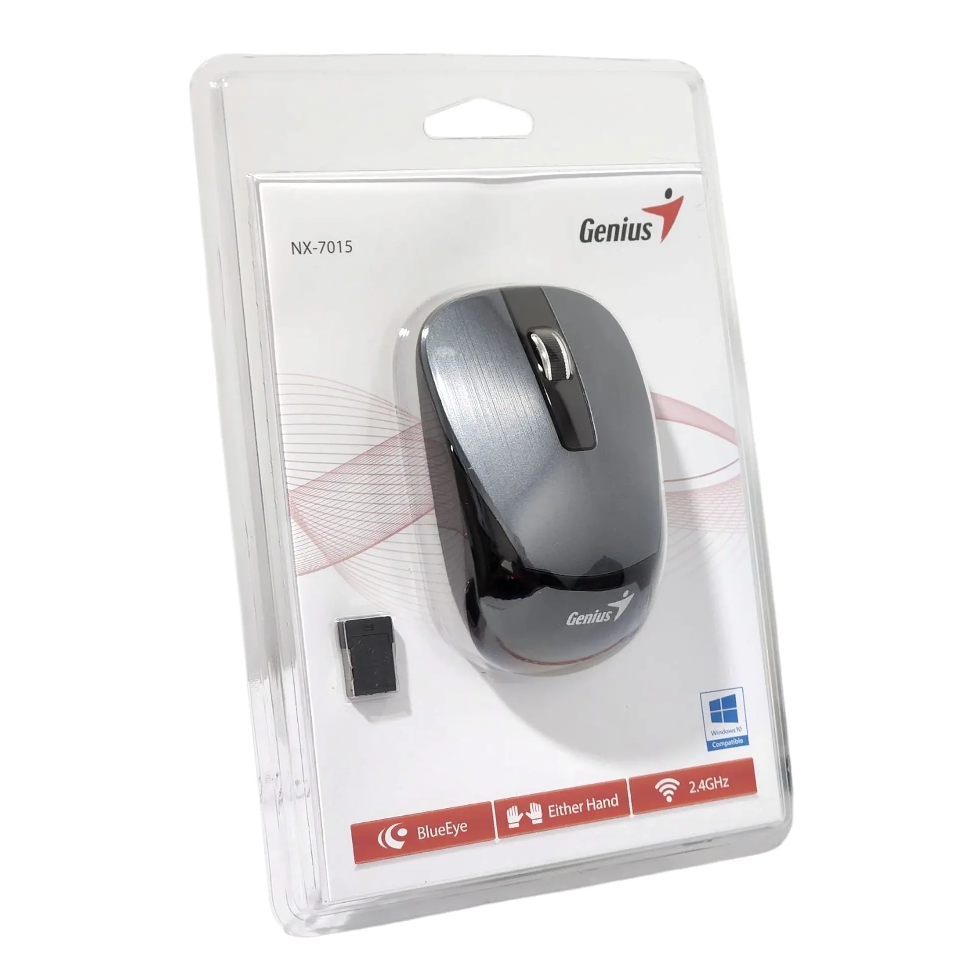 Mouse Inalámbrico Gris NX-7015 Genius  4
