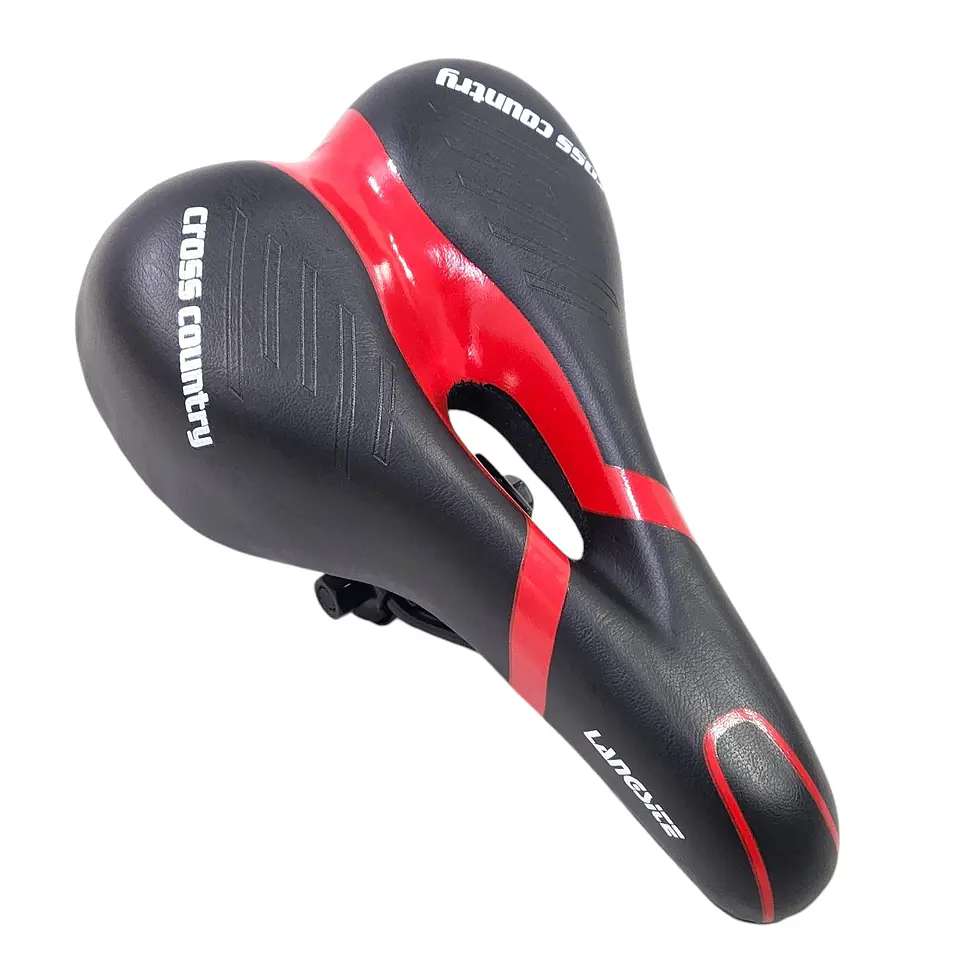 Silla Sillín Bicicleta anti prostático Universal Rojo 18221 1