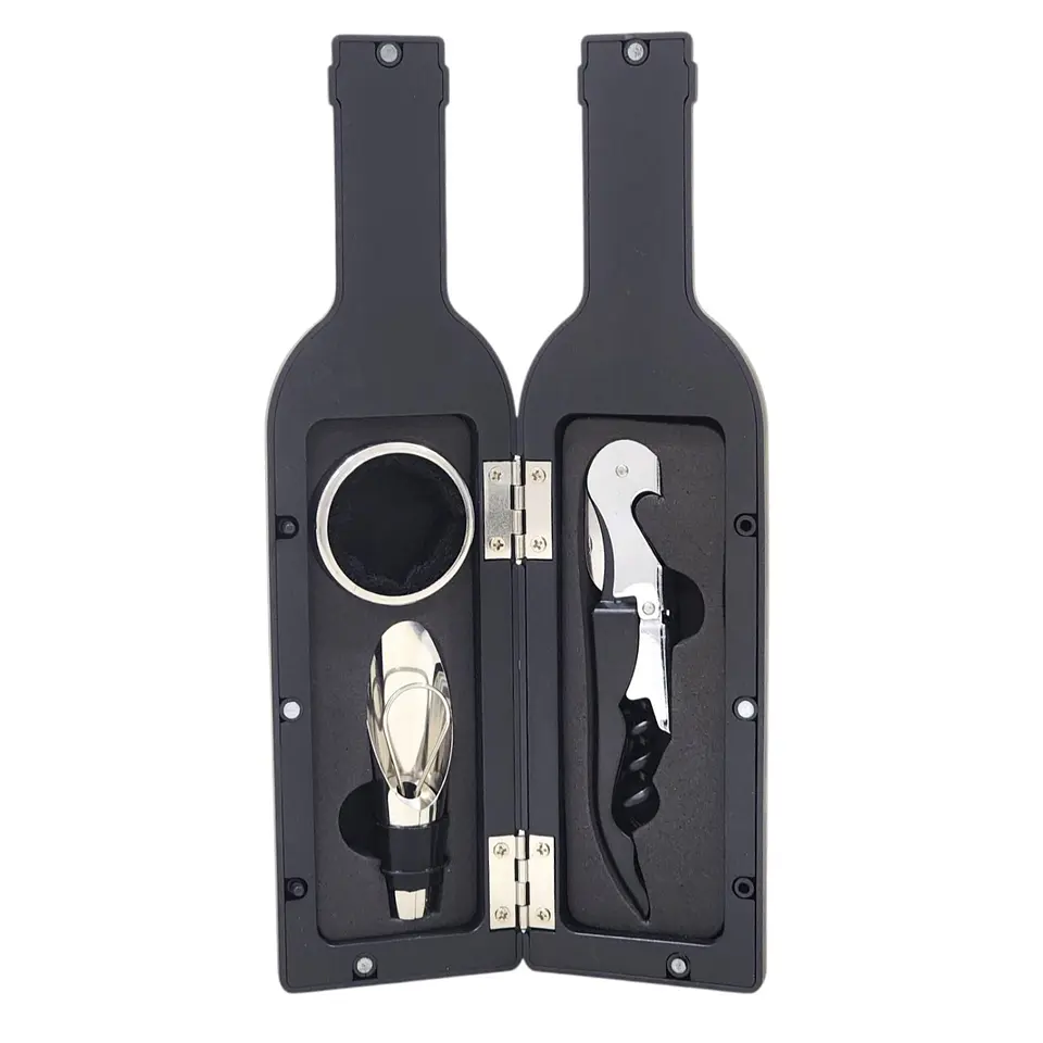 Set Accesorios Juego De Abridor Botellas Vino 3 Pz 16448 1