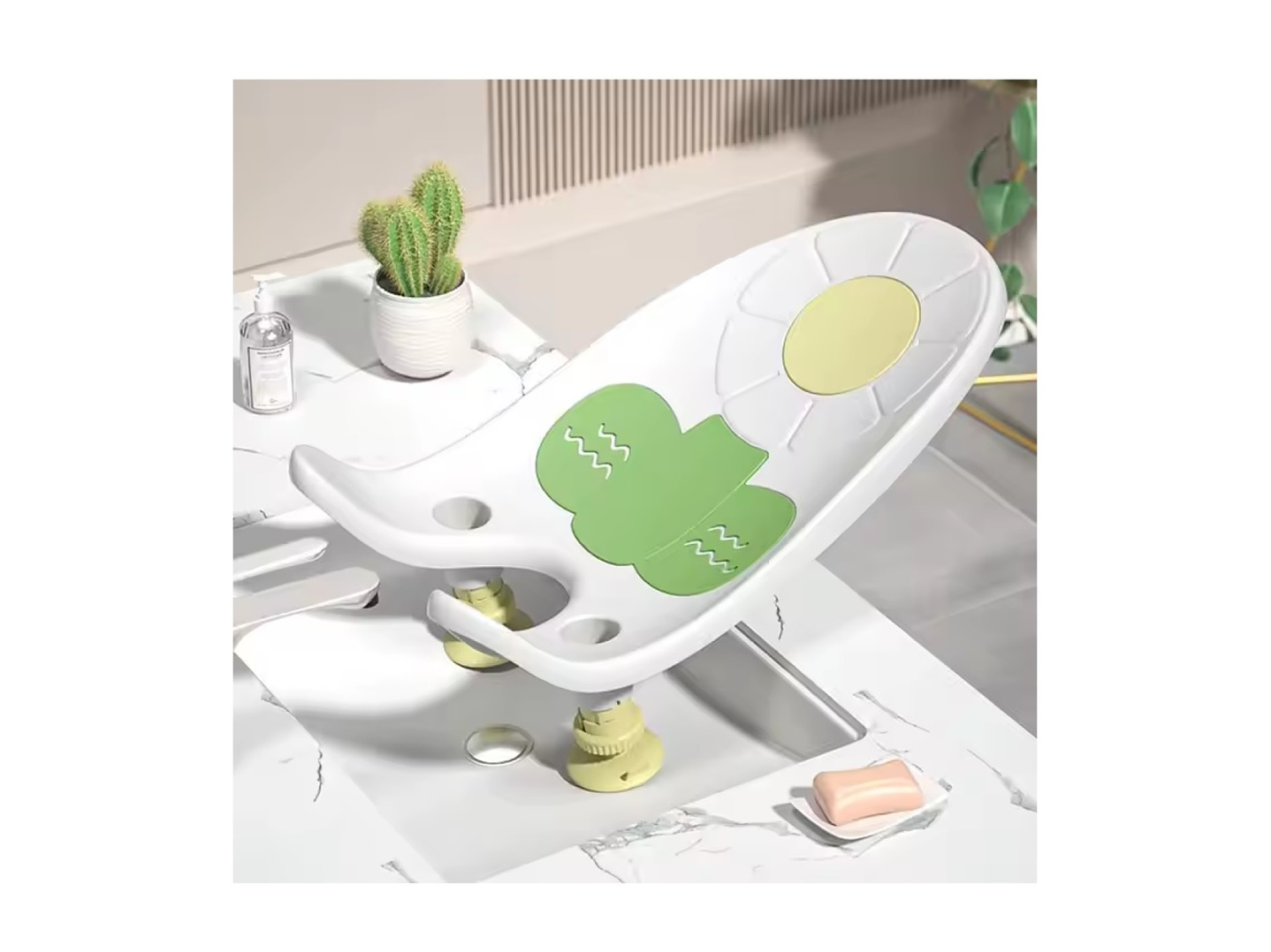 Soporte de baño para bañera de bebé Antideslizante 16177 2