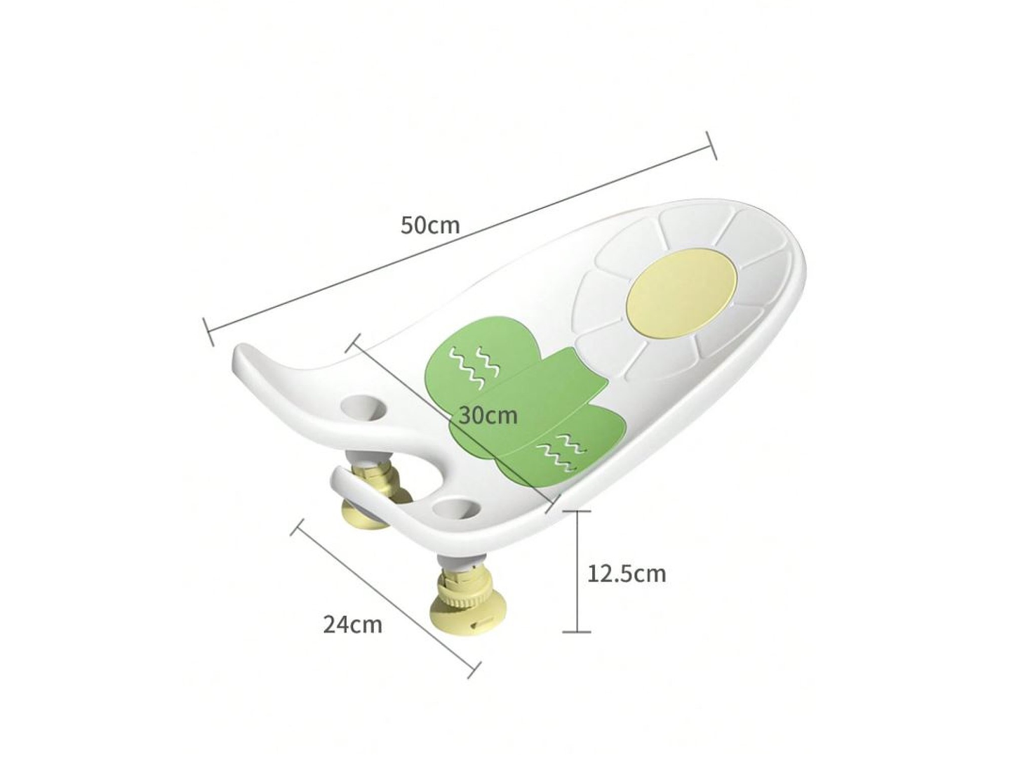 Soporte de baño para bañera de bebé Antideslizante 16177 6