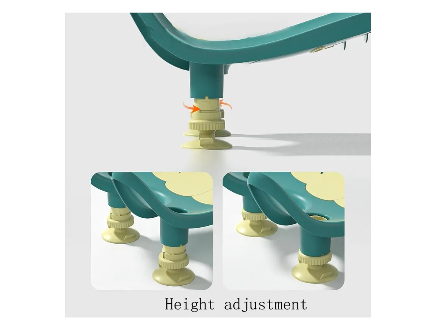 Soporte de baño para bañera de bebé Antideslizante 16177 7