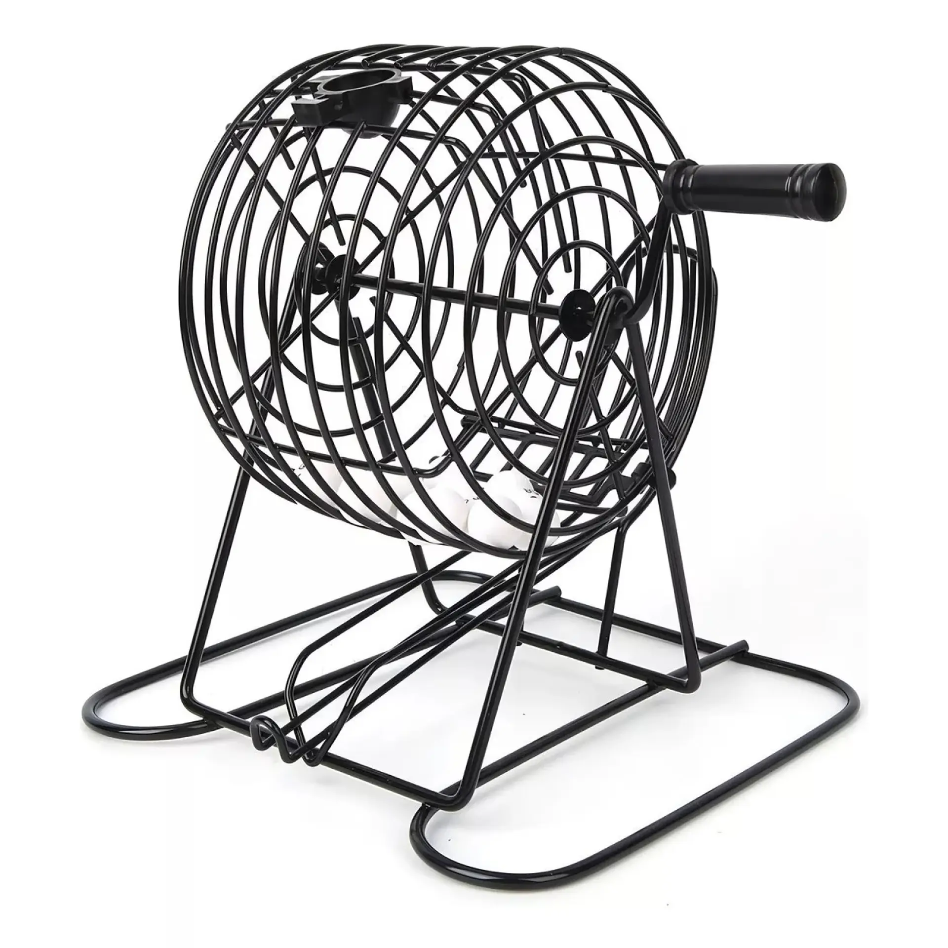 Juego de Bingo Profesional con Tómbola Metálica 56628 5