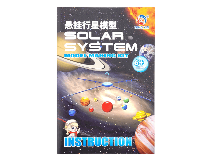 Kit Juego de Ciencia Para Armar y Pintar Sistema Solar 55631 7