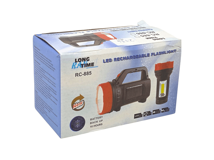 Linterna Recargable Solar 2 en 1 De Mano RC-886 8