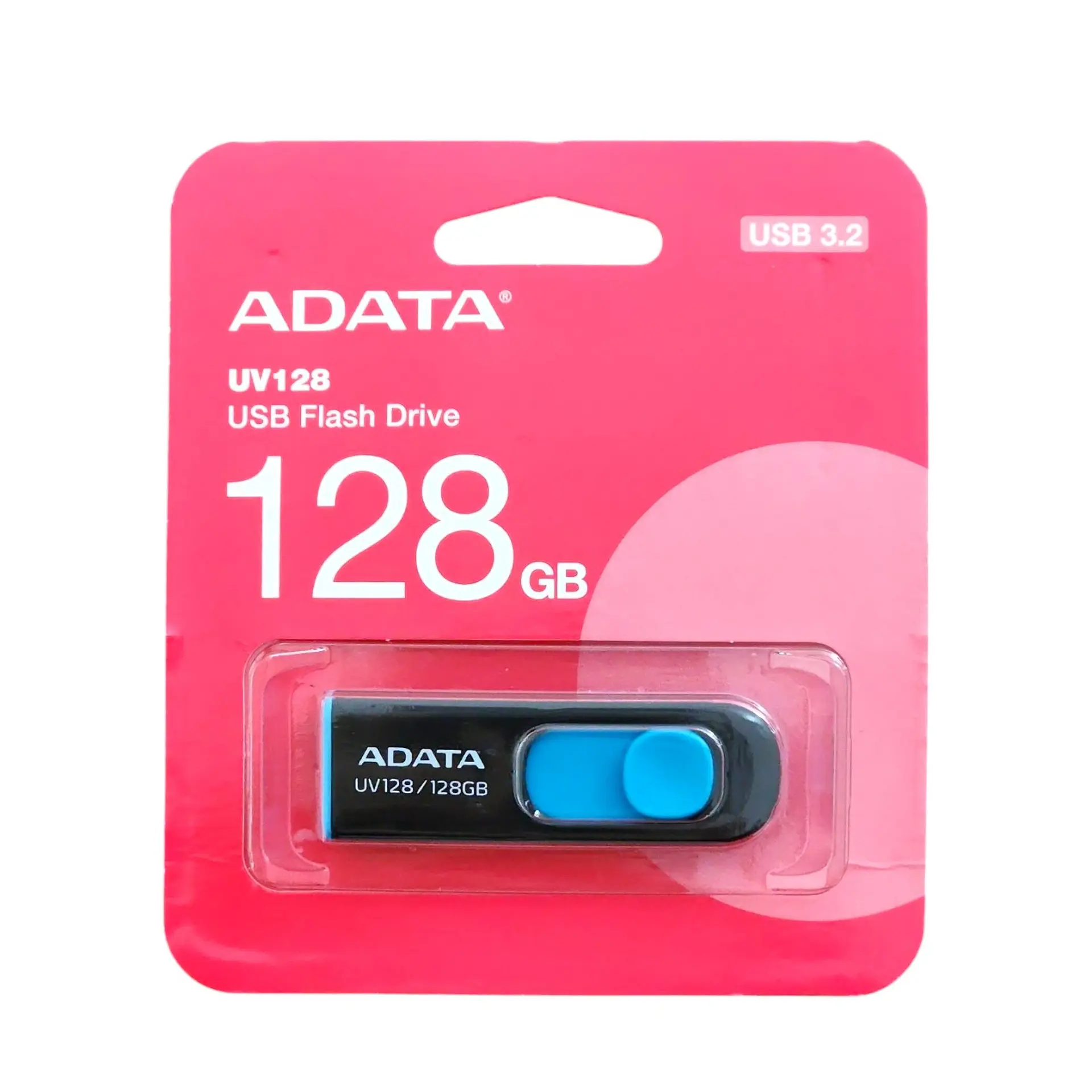 Pendrive Adata UV128 128gb 3.2 Gen 1 Retráctil Negro/Azul 5