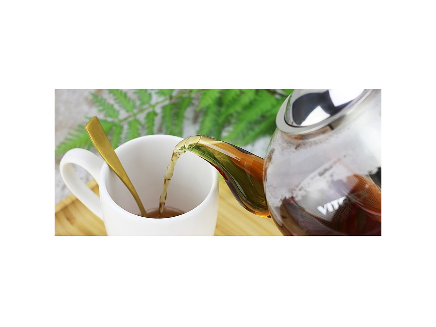 Tetera de Vidrio Mumbai 800ml Vitrex  5