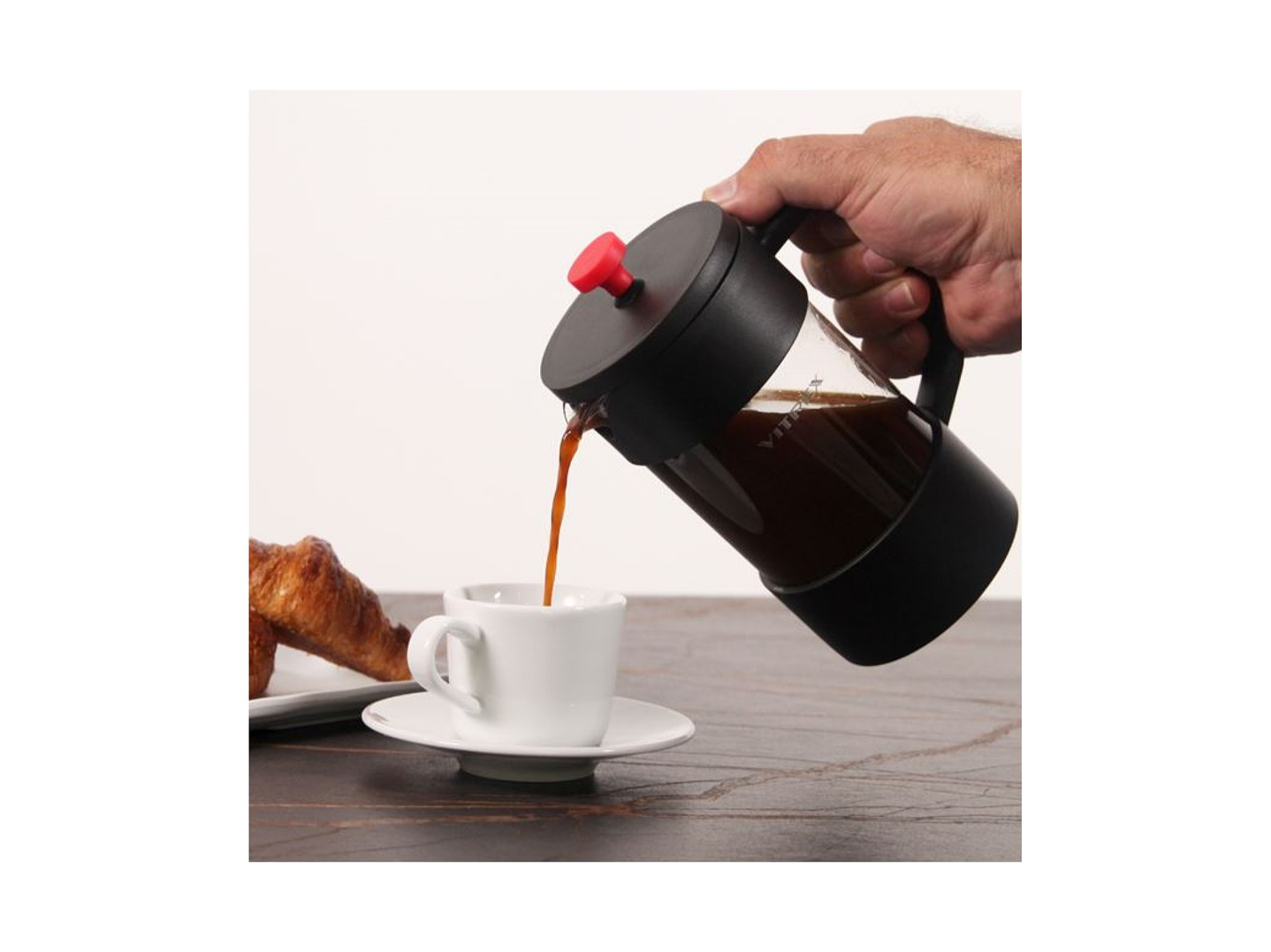Cafetera de Embolo Francesa Robusta Vitrex 1000 ml. 3