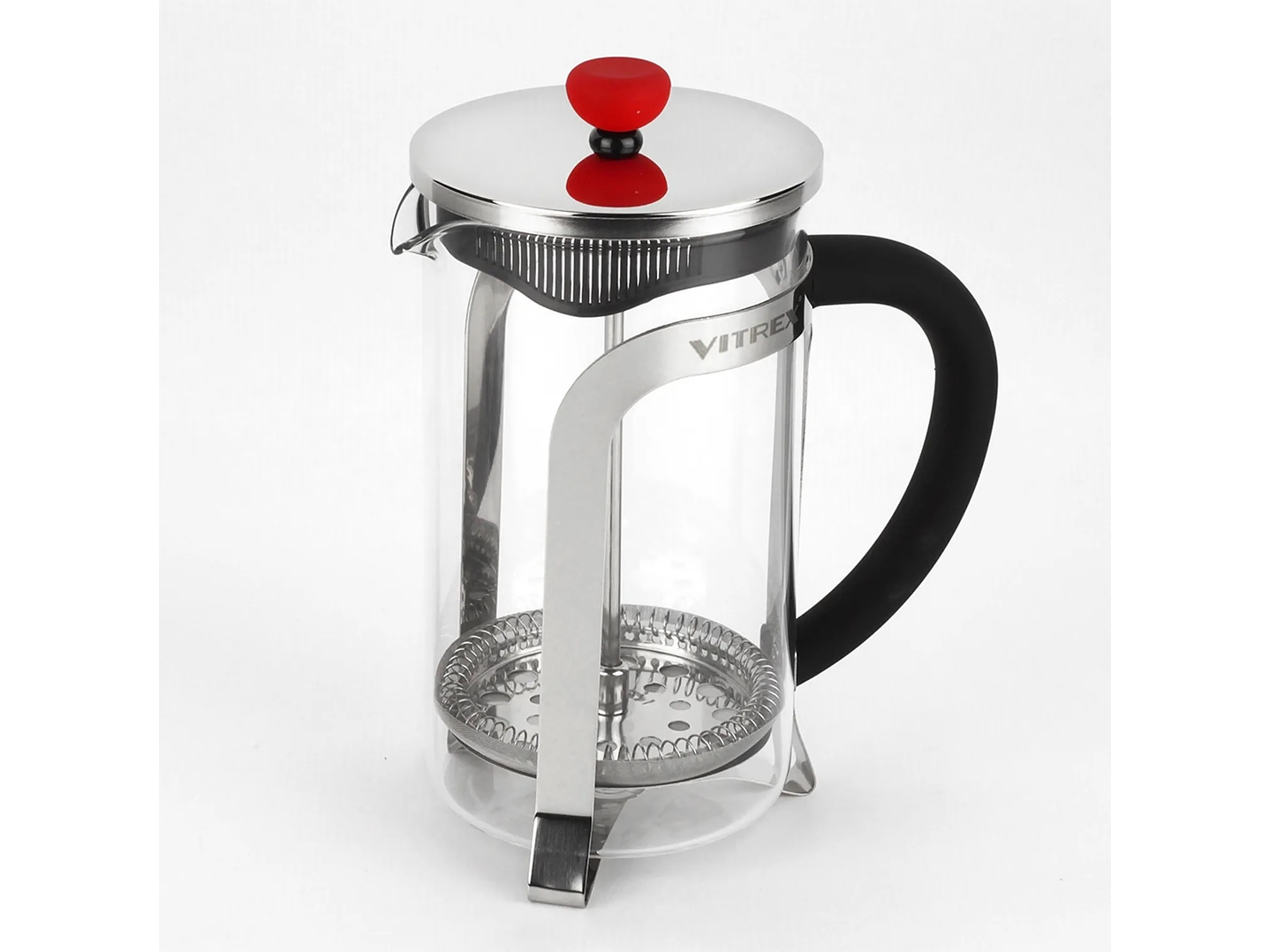 Cafetera de Embolo Chennai 600ml Vitrex 2