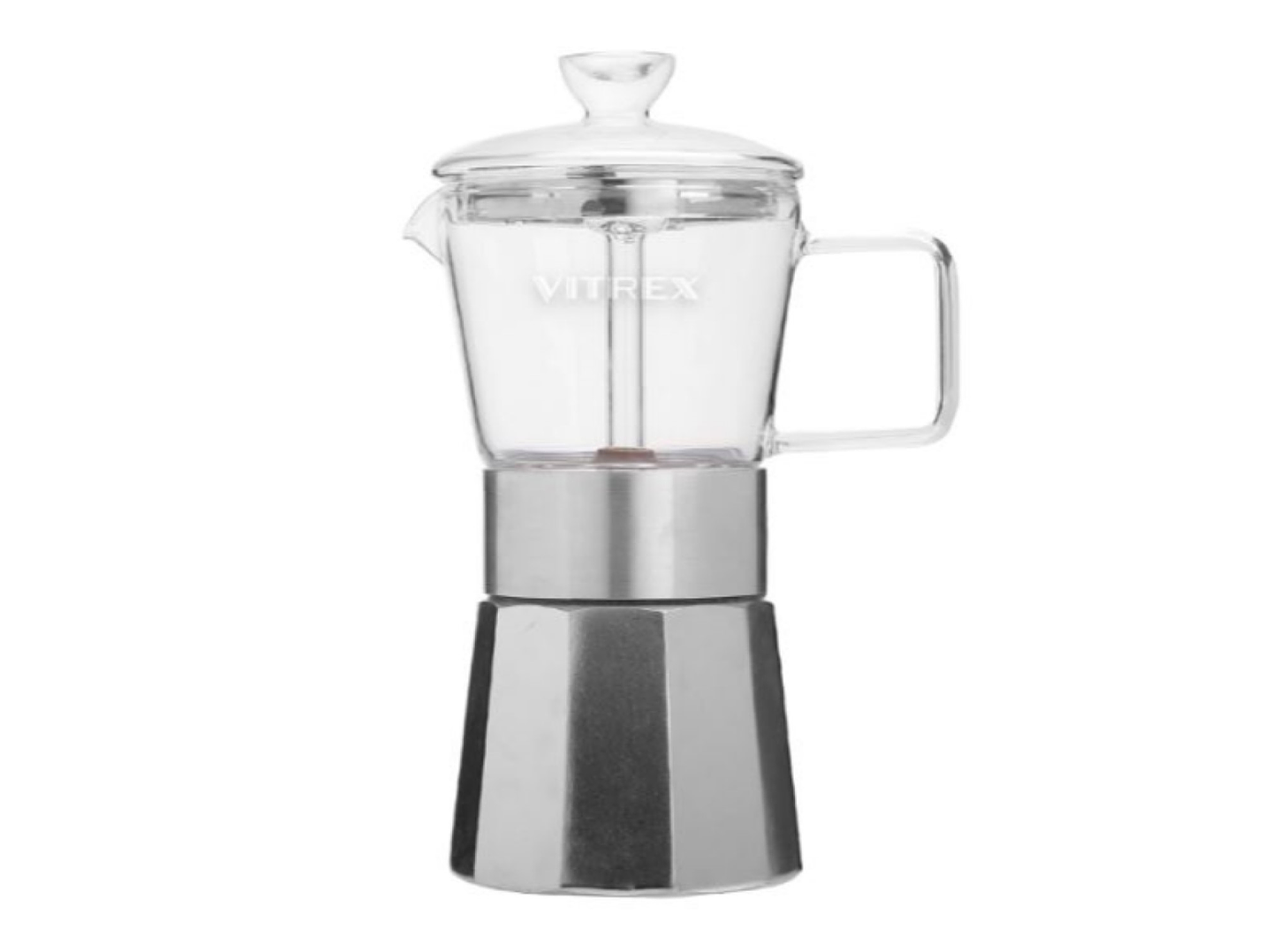 Cafetera Italiana 9 Tazas Crystal Vitrex 360 ml  1